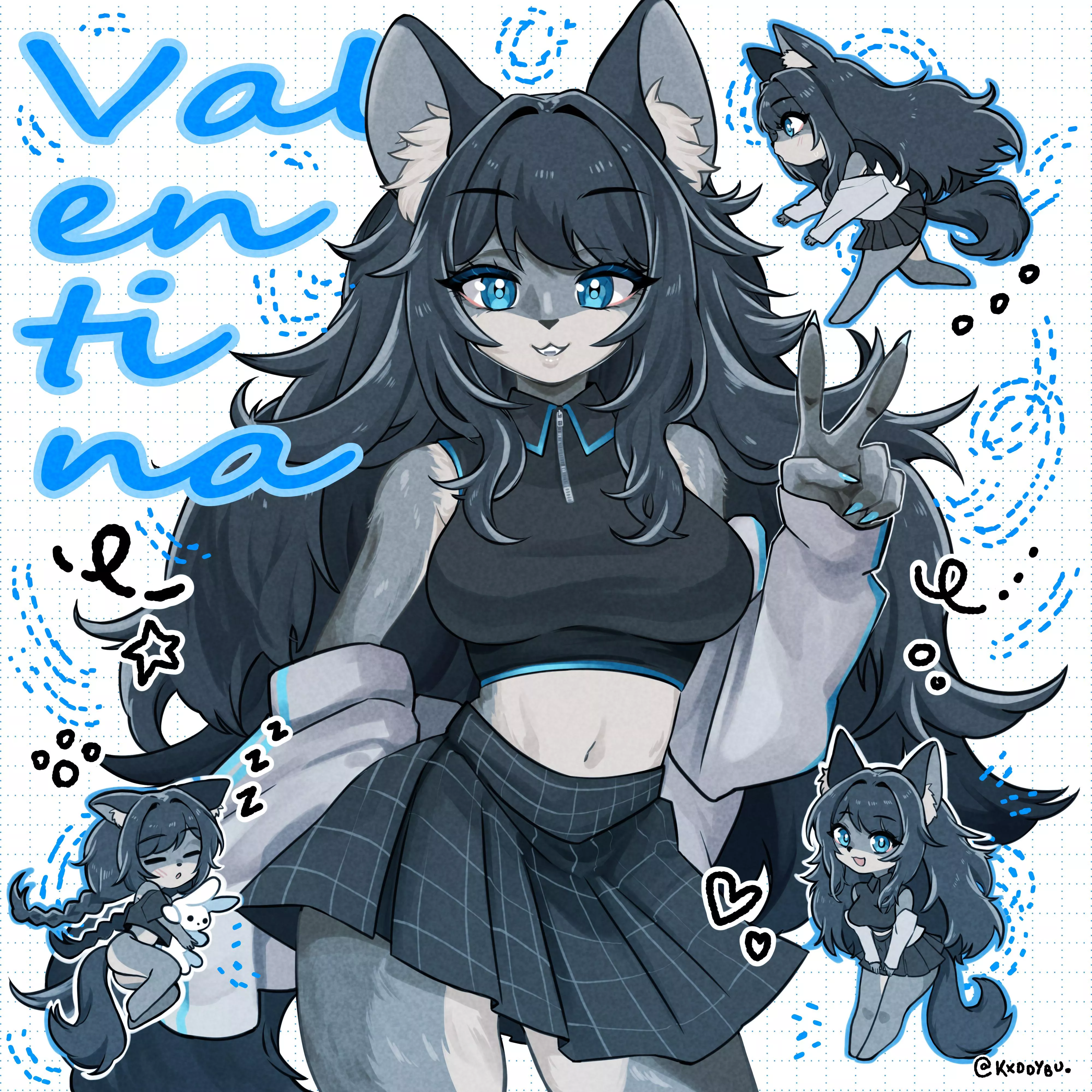 My OC Valentina 🫐✨ posted by CottonKaddy