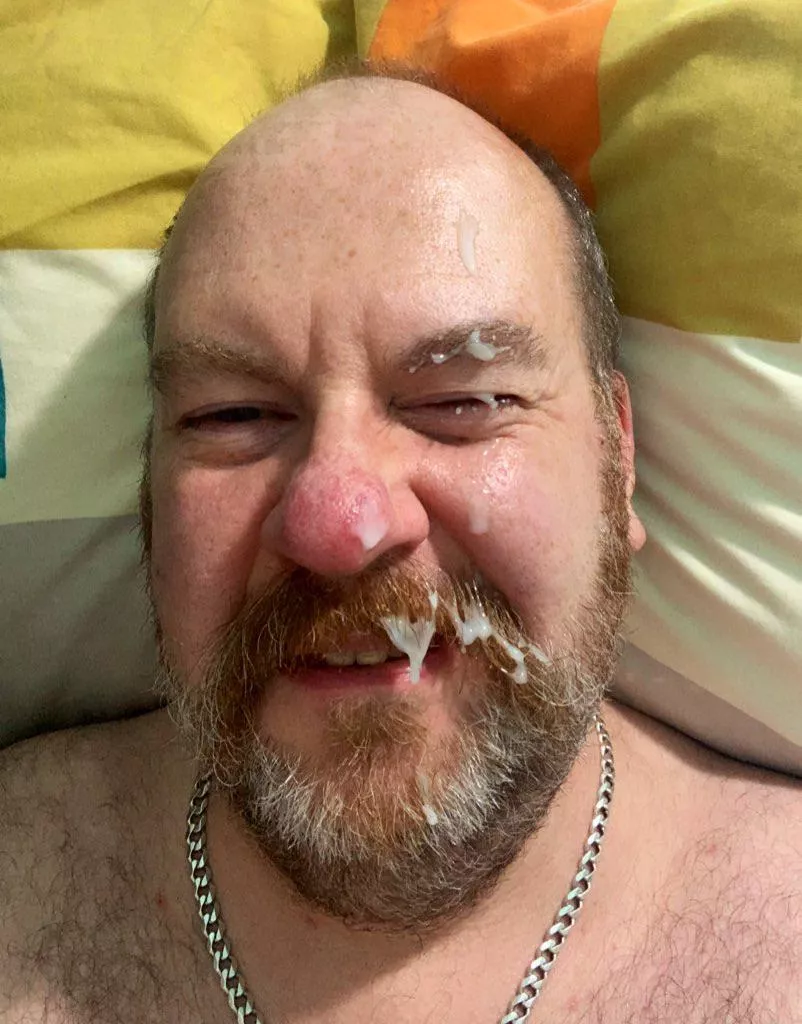 Never poster before, he missed my mouth! posted by MessyM00se