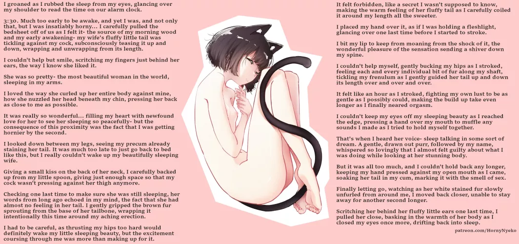 Sleeping Tailjob [Male POV] [Wholesome] [Sleeping] by Horny_Nyek0