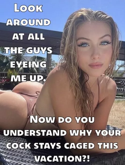 Understand or not, she didn’t bring the key anyway. Frustrating, yes, but isn’t the main thing that she enjoys herself? by biffa_b_