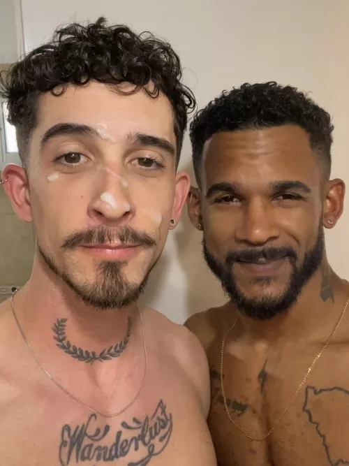 What goes around cums around 😳 by caio-ian