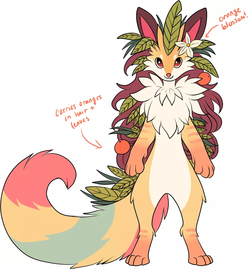 What Would You Call This Orange Loving Creature? (Adoptable) posted by Glittering-Amount-68