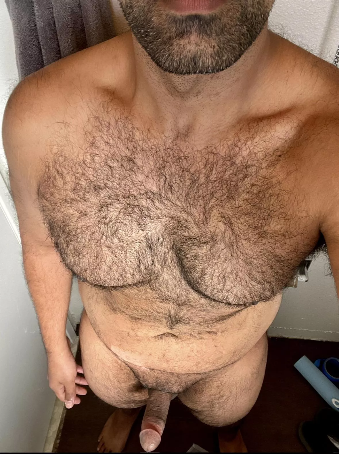 About to jump in the shower. Could use some company. posted by DifficultMess50