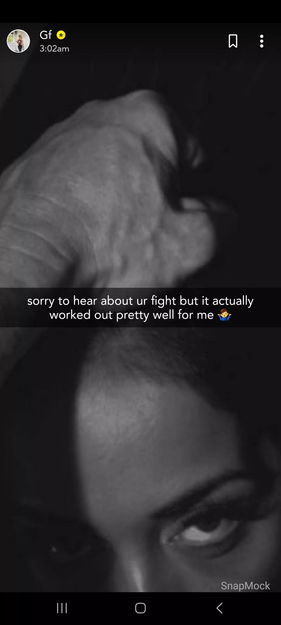 About your fight.. posted by 13501998