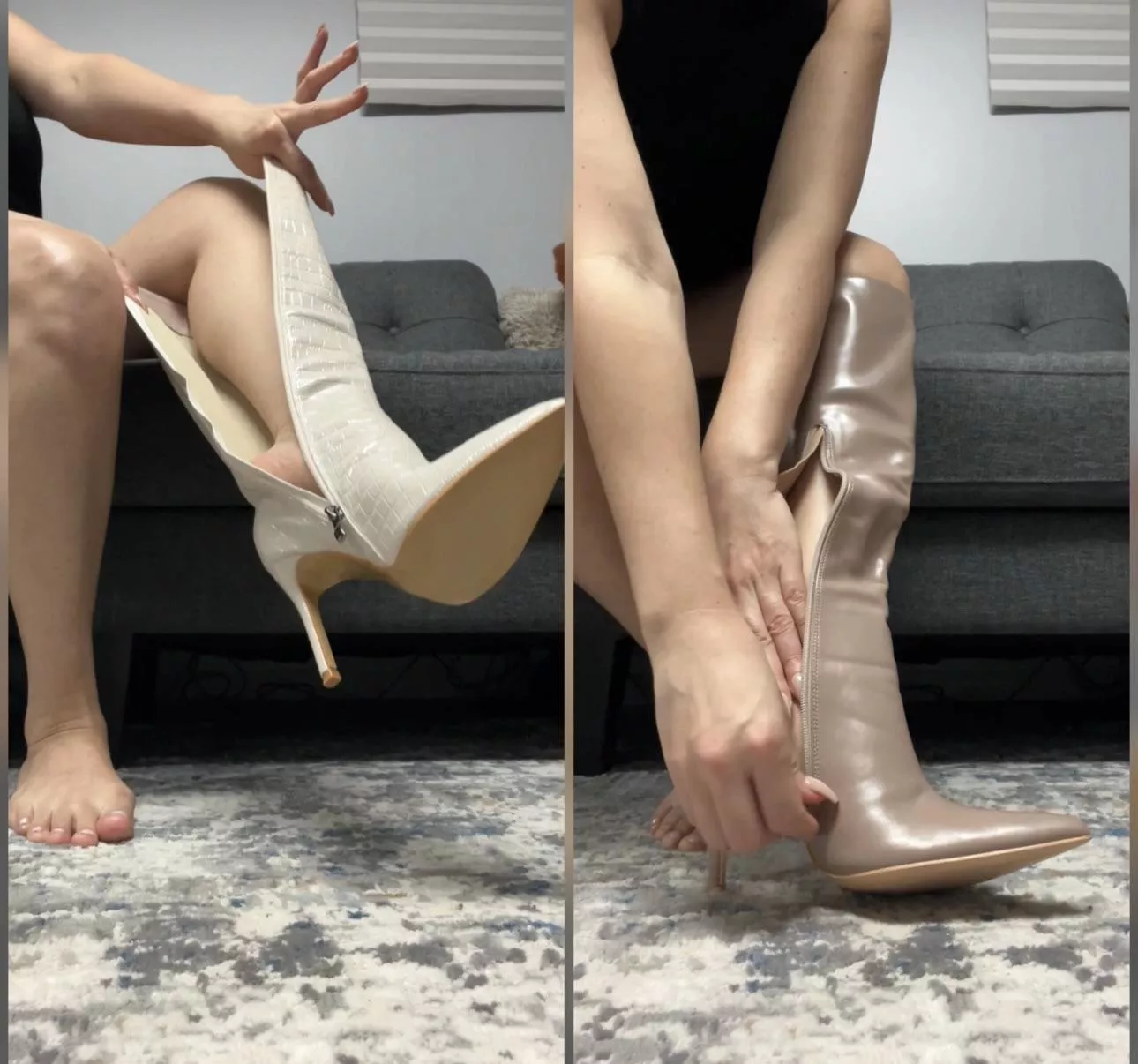 Come watch me try on my boots posted by Boot-Goddess