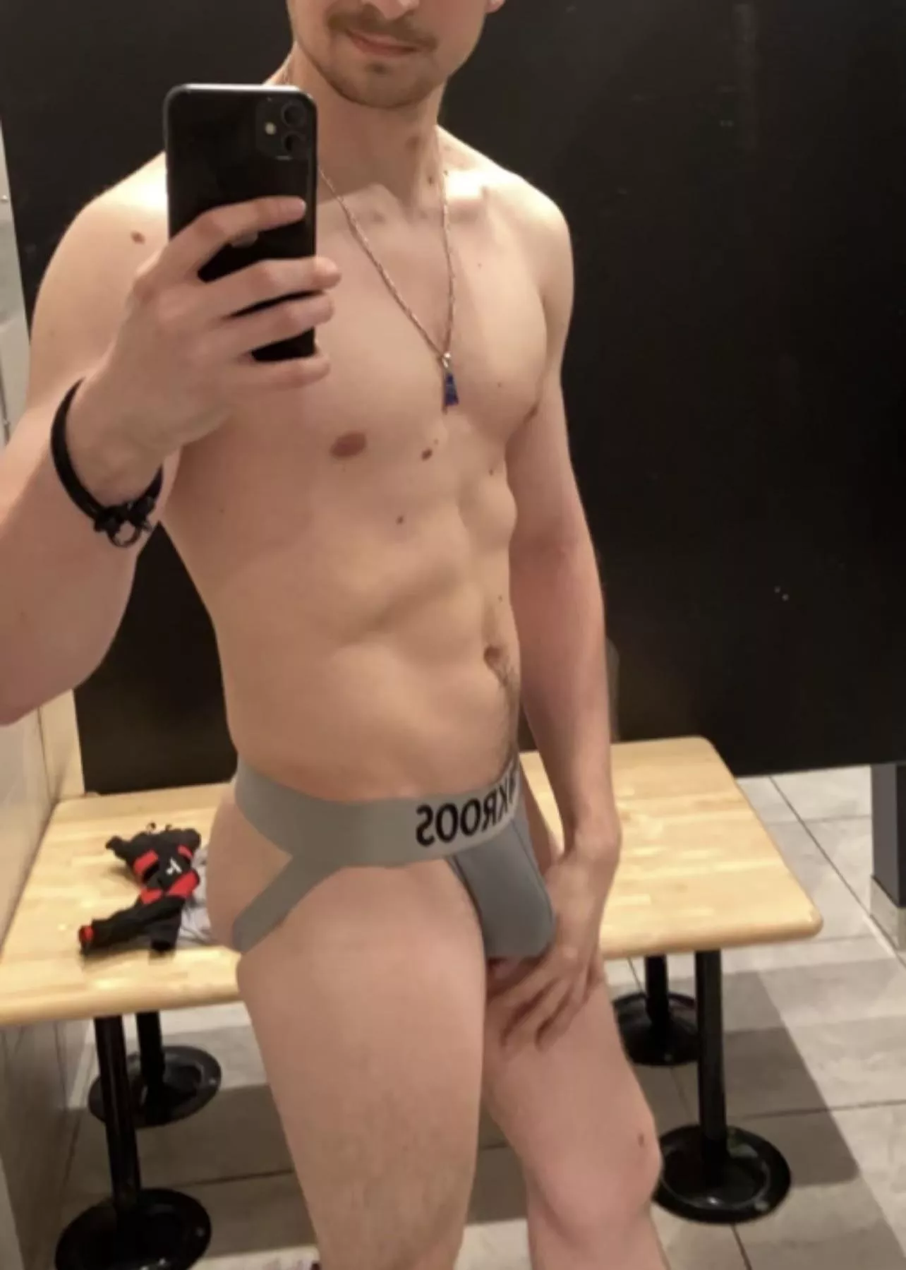 I like walking around the locker room in this posted by Life-Platypus-70