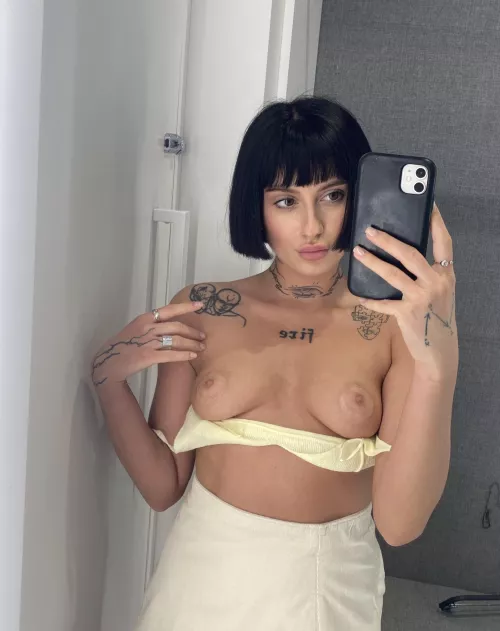 Sometimes I wish someone would suddenly come into the fitting room by Slimedorion26