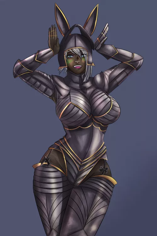 Viera in bunny girl armor (@Kaokacique) by KaoKacique