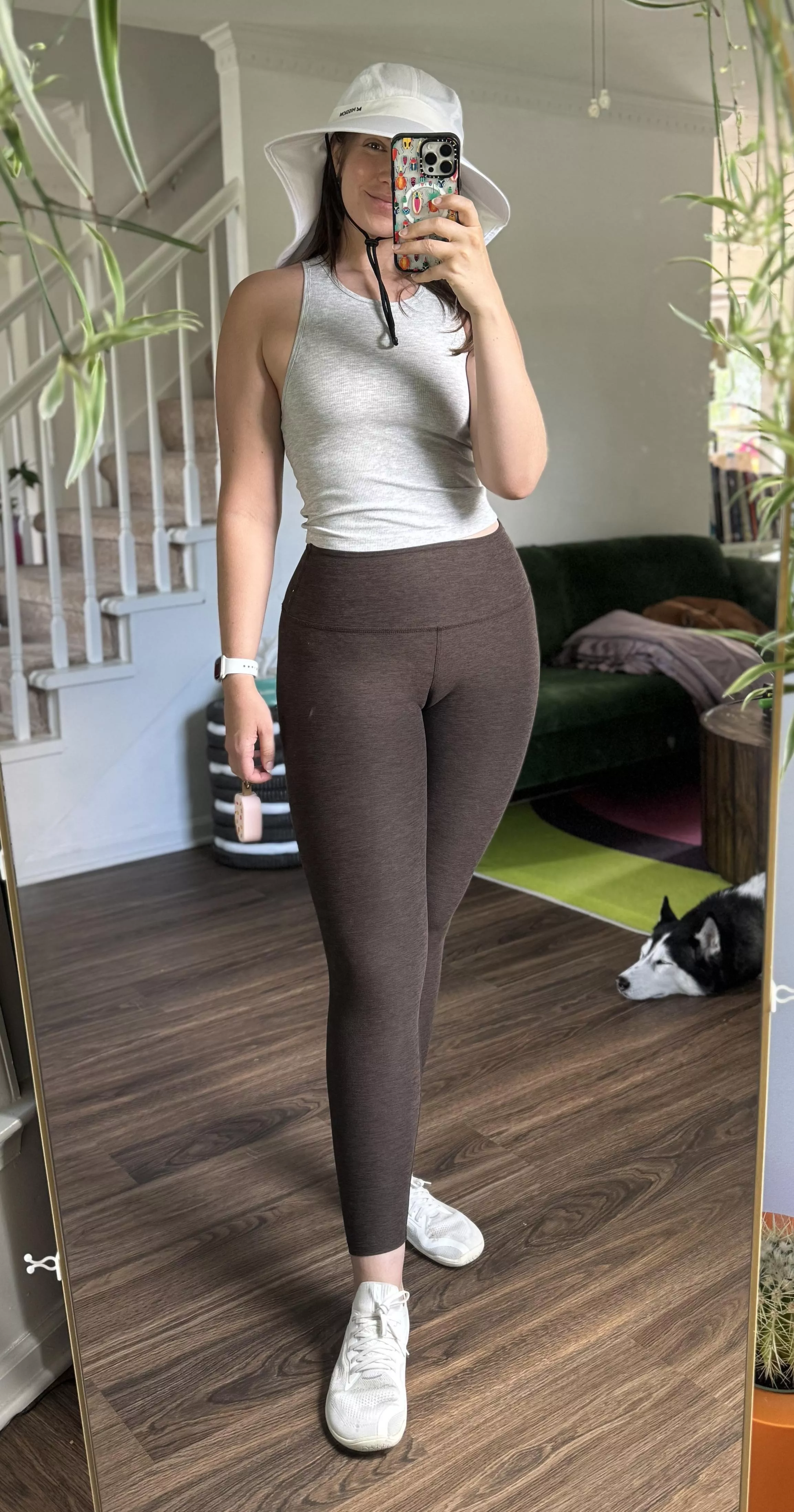 Dog walking outfit posted by shibahuskymom