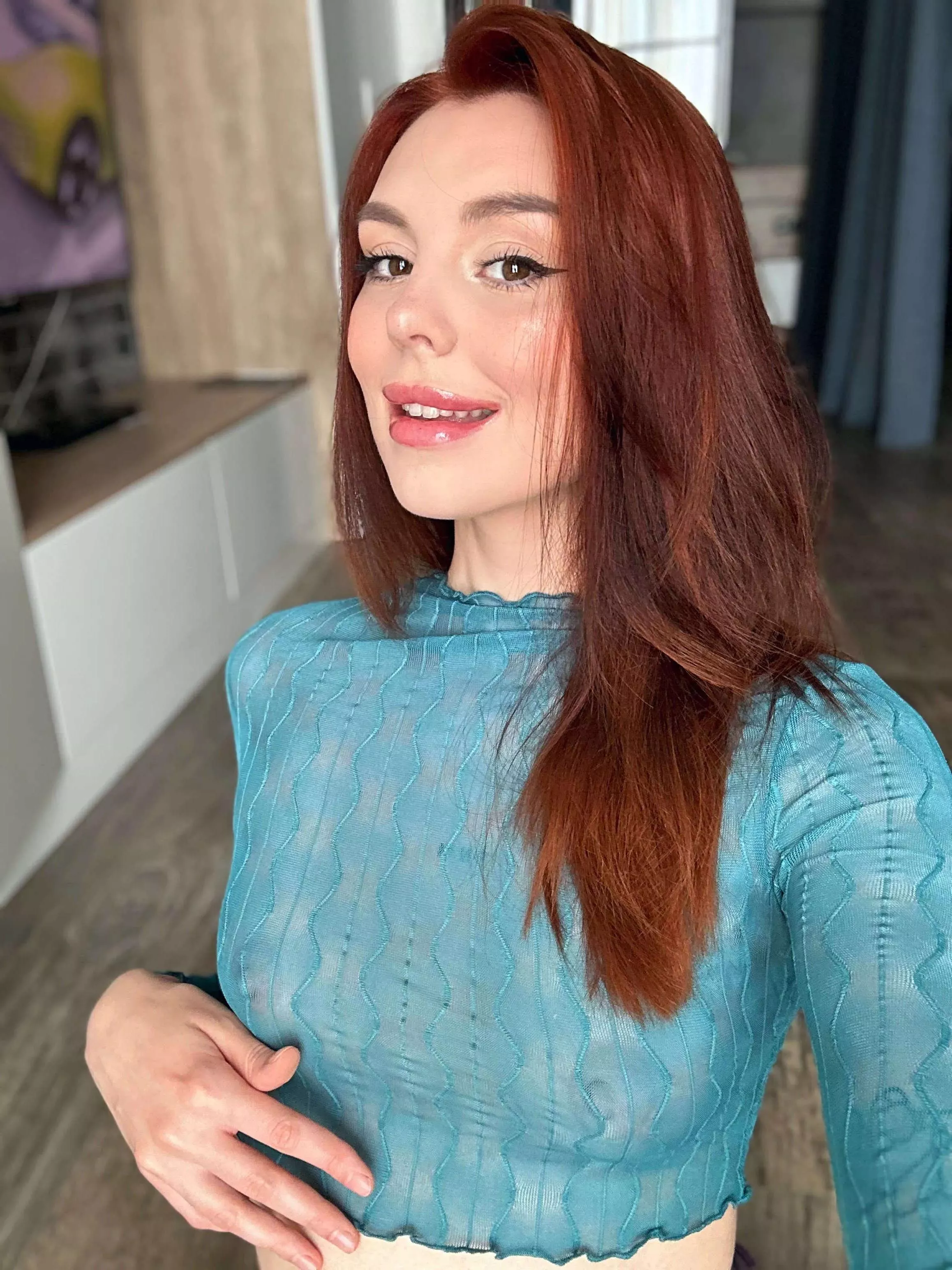 Here is an outtake to make you smile and make your dick hard posted by ChalmyPretty