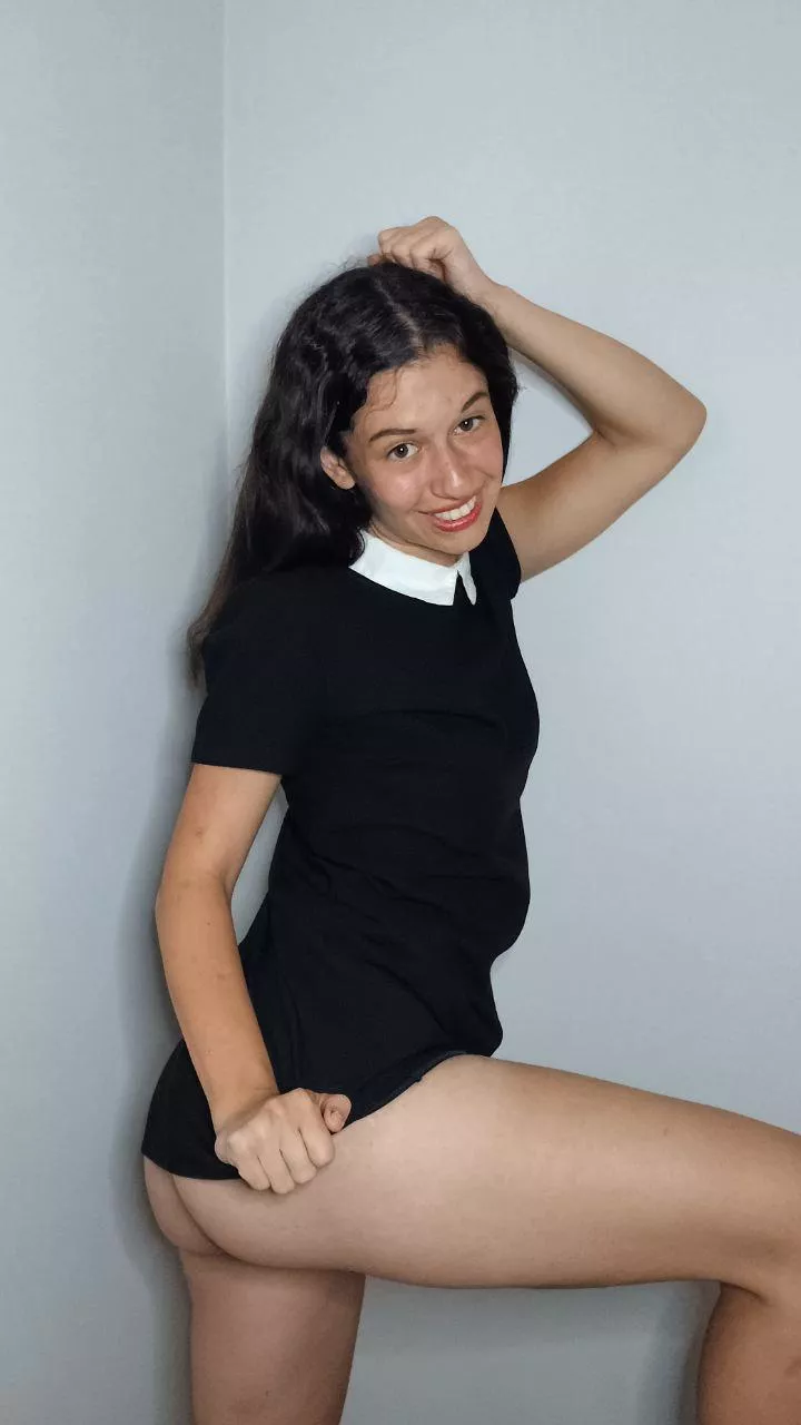 I hope my school dress is a turn on 🙈 posted by OddKick2990