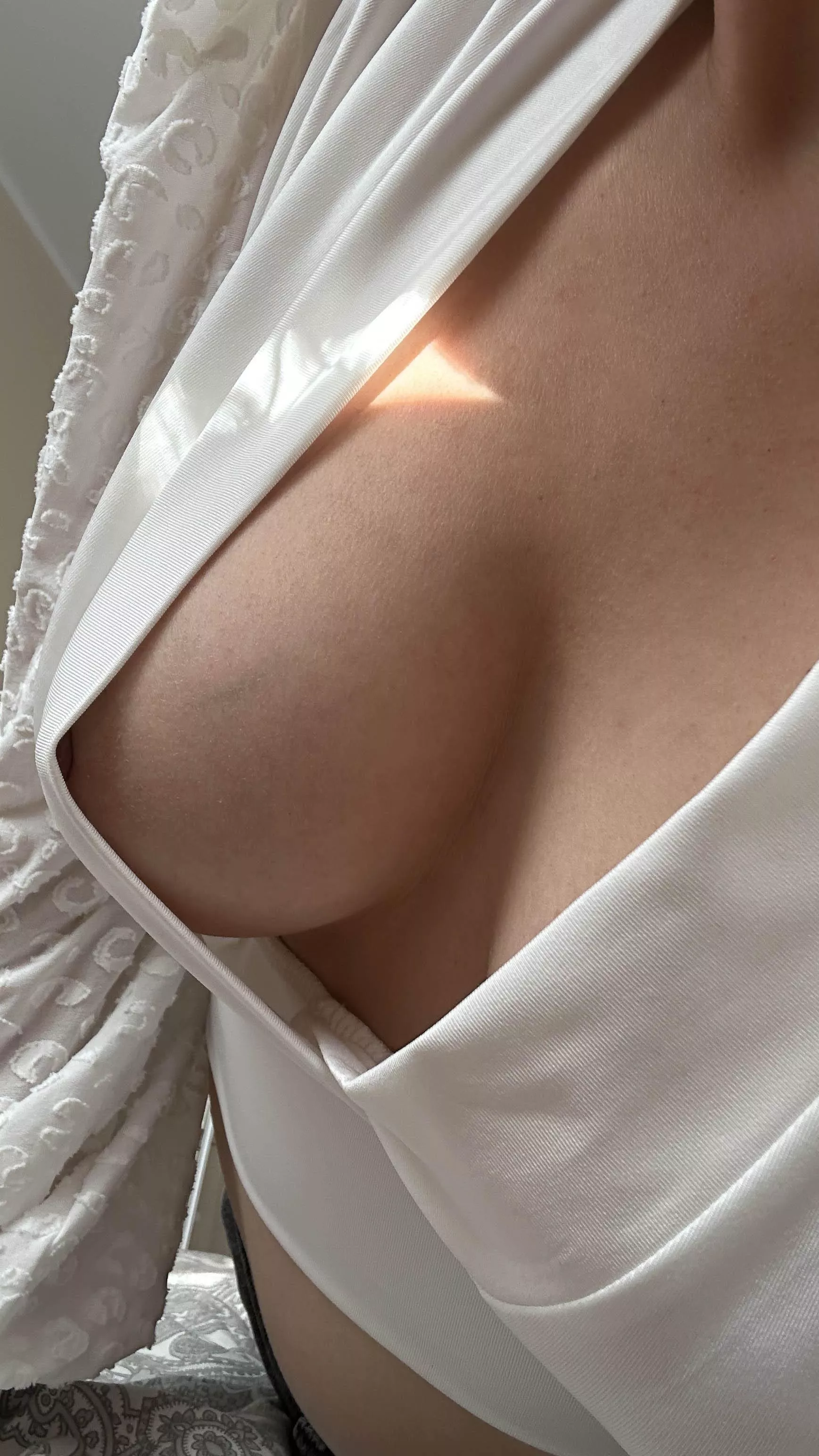 I was just leaving for work and noticed that I forgot my bra. Do you think i need it ? posted by youregirlmia