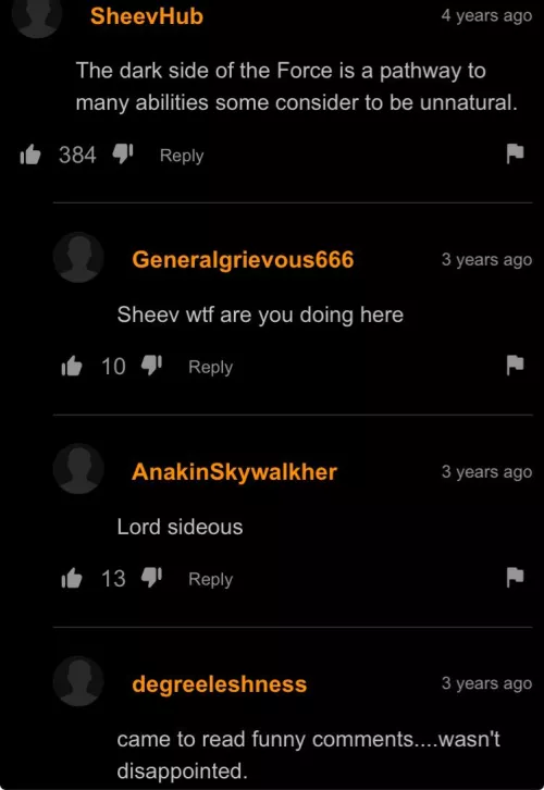 [Laughs in Sith Lord] by charect