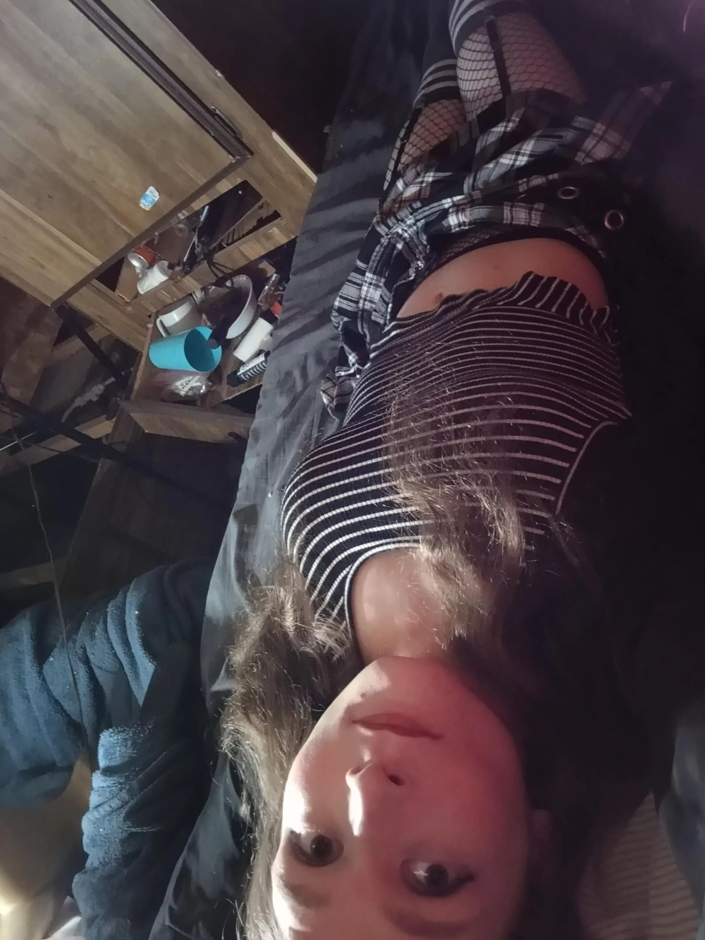 Me rn ... Feel like I could have done better on the makeup  posted by Rigmillath