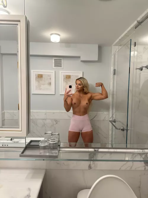 Post gym selfie to track my progress by Jennifer_Hoffman66