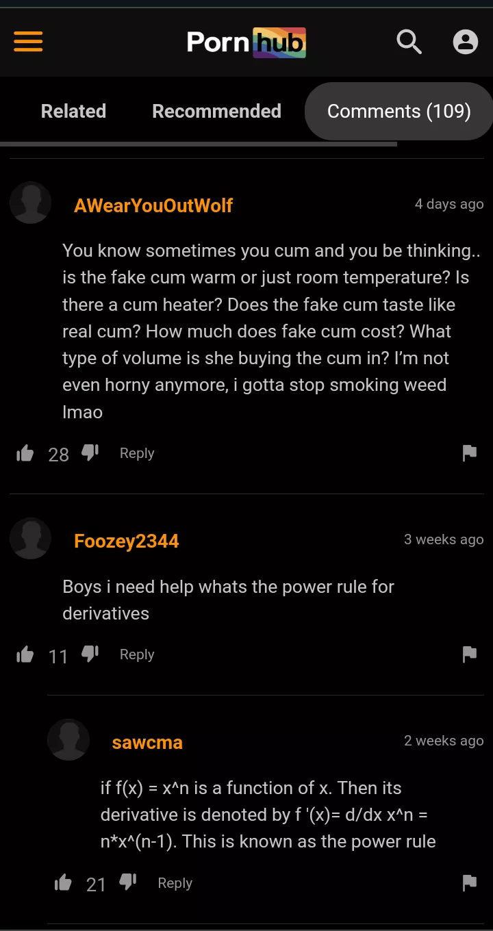 Power of derivatives  posted by Twas-I-apparently