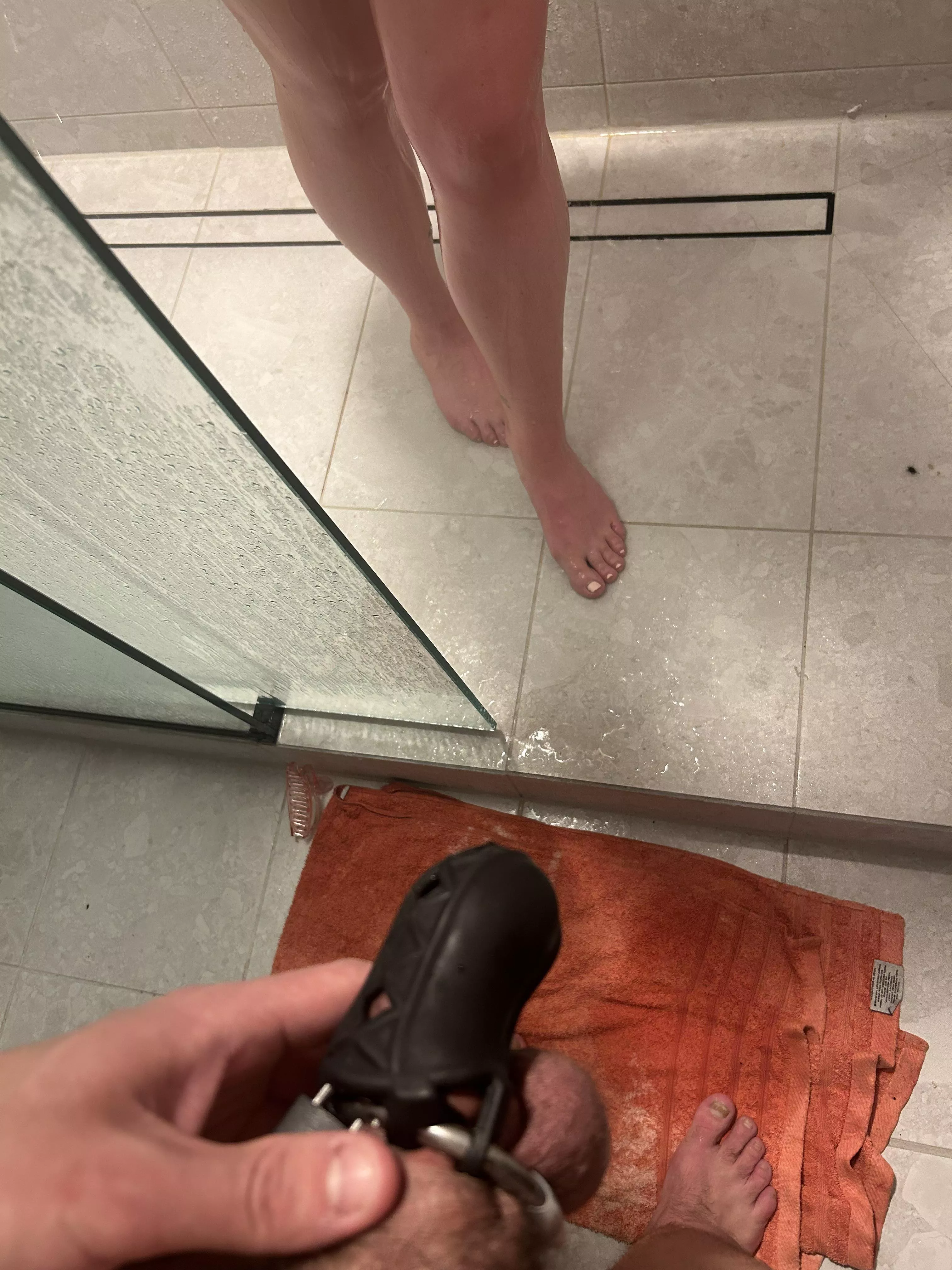 She decided my metal cage wasnt good enough. She shouldnt have to see my cock at all. Ive been upgraded posted by AggressiveAd1277