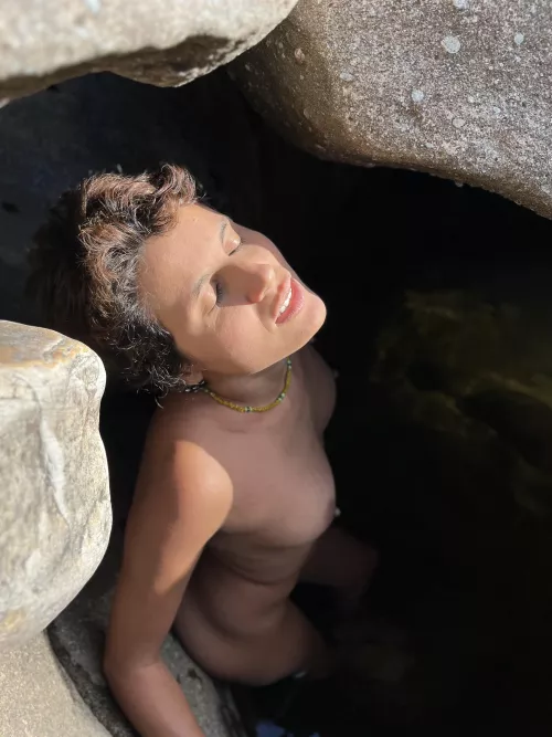 Starting the day with a delicious sunbath before getting into the water  by SpicyGoddess69