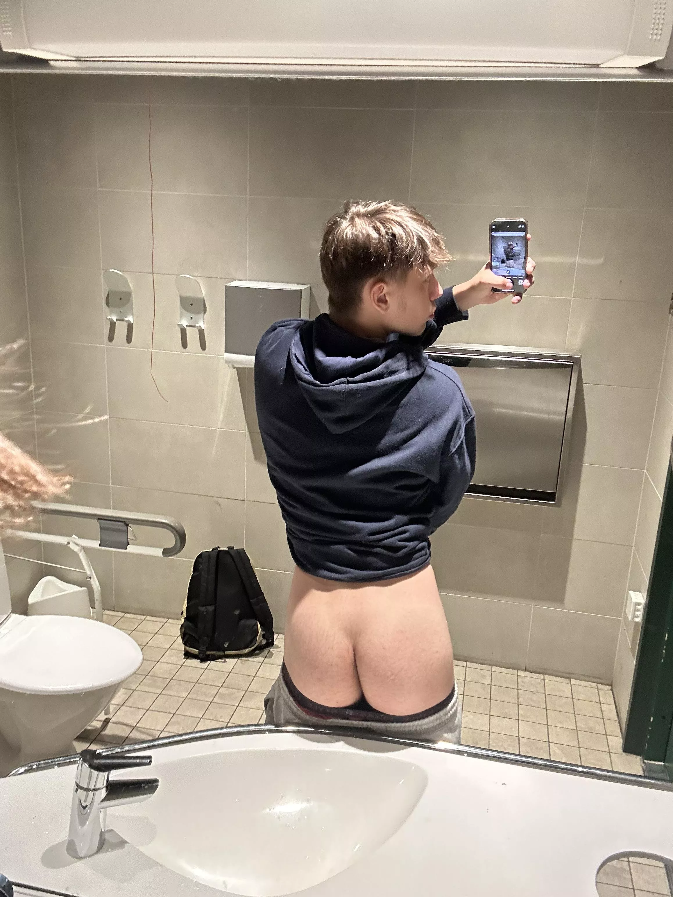 You walk in on me while I’m taking this picture, will you leave or join? posted by Favoriteteenboy