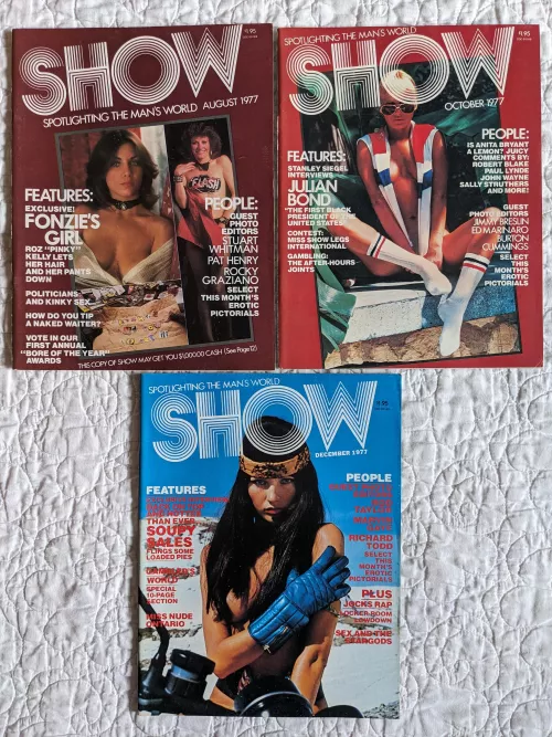 Show magazines from 1977. by CafGardenWitch