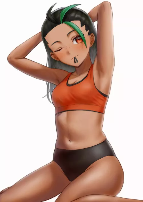 Sporty Nemona [Pokemon] by A_MASSIVE_PERVERT