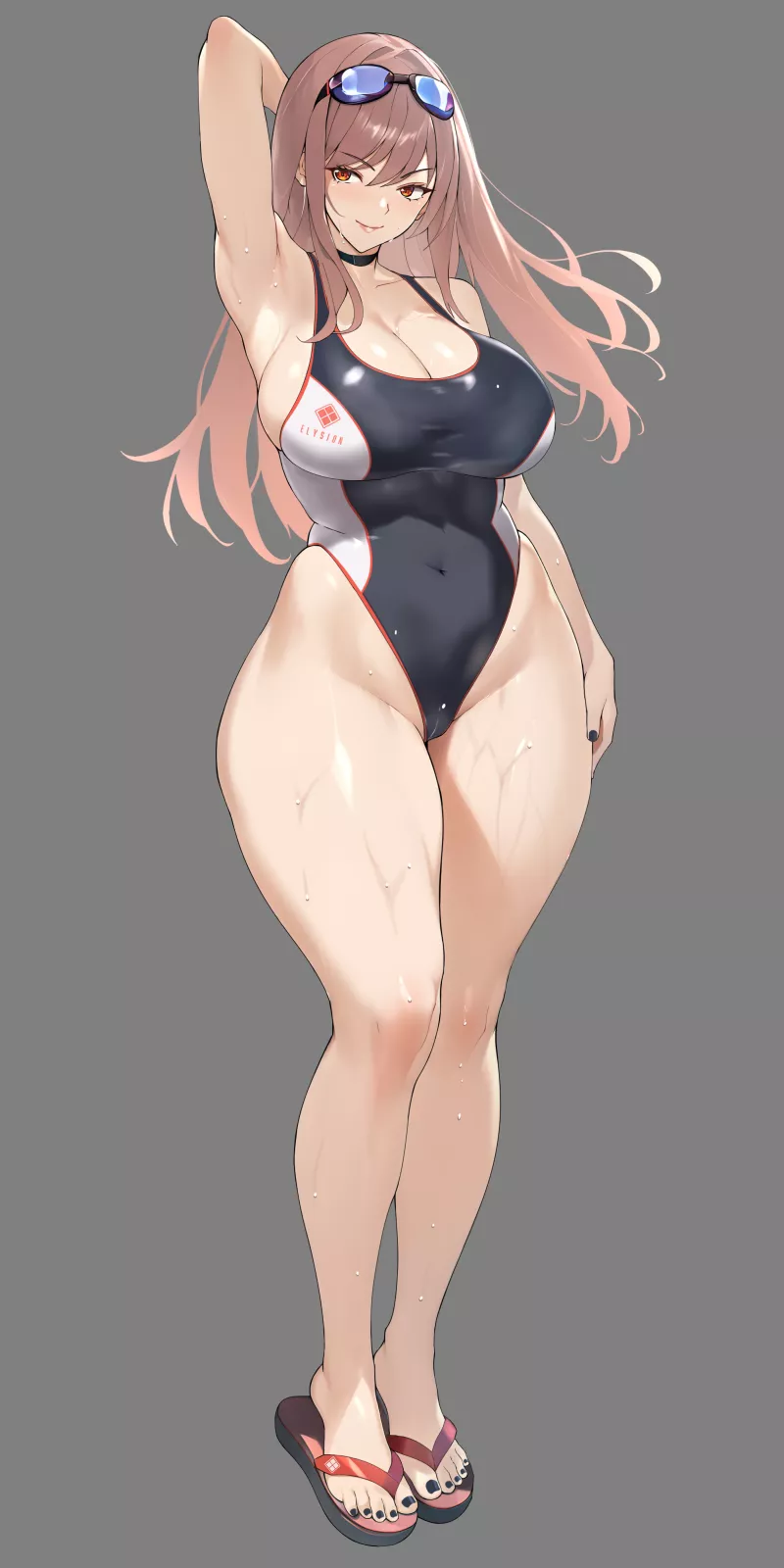 Sweaty Rapi posted by konosubak