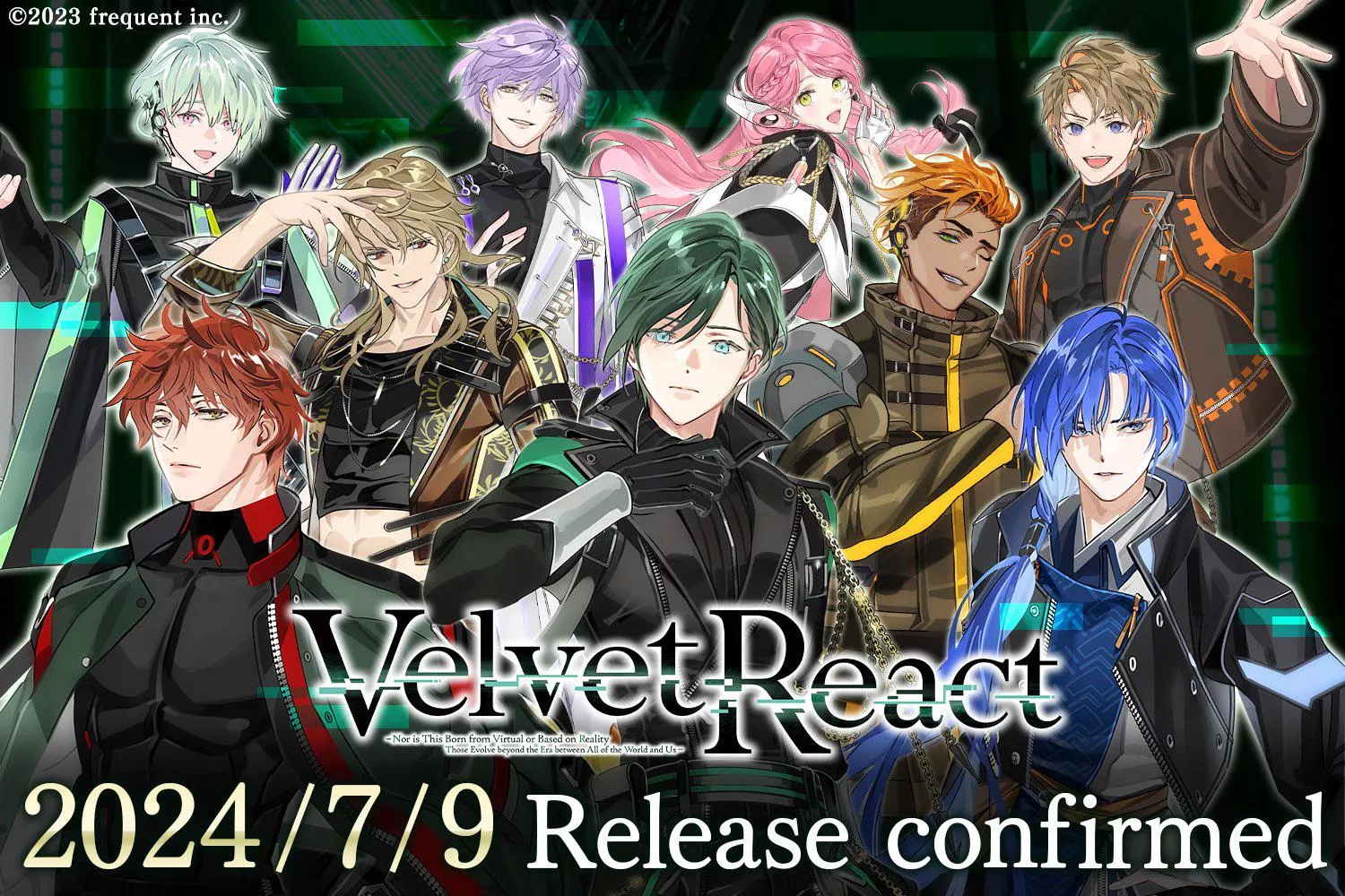 BL gacha game [Velvet React] launches July 9th! posted by Yummy_duck