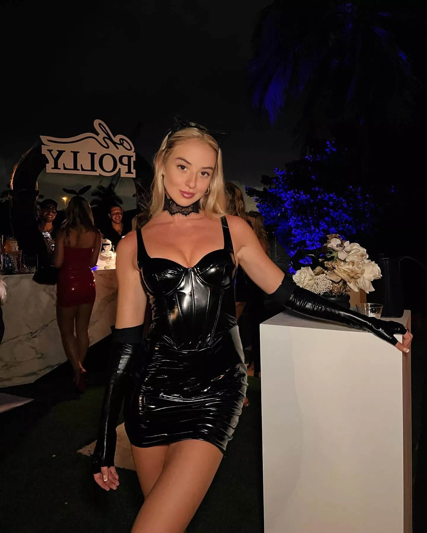 Black Latex dress posted by BunnyyFunnyy