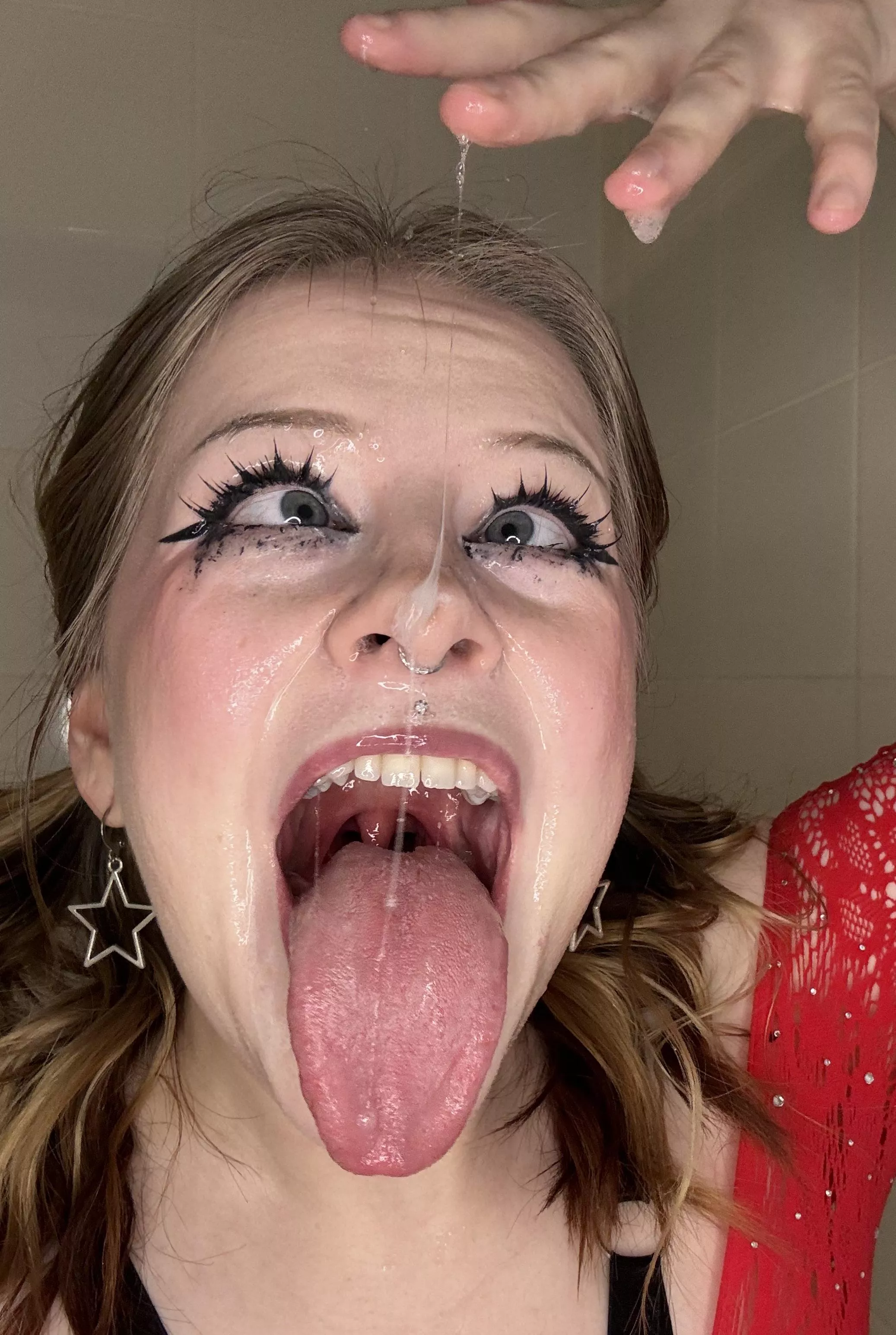 Down the hatch! Make sure you aim for the back of my throat posted by _lyla999