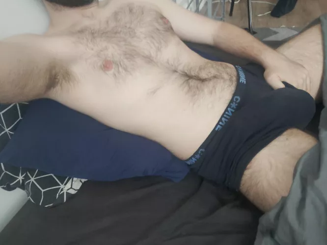 Mind if I keep your face against my bulge while you moan for more~ ? by Throwaway_delusio