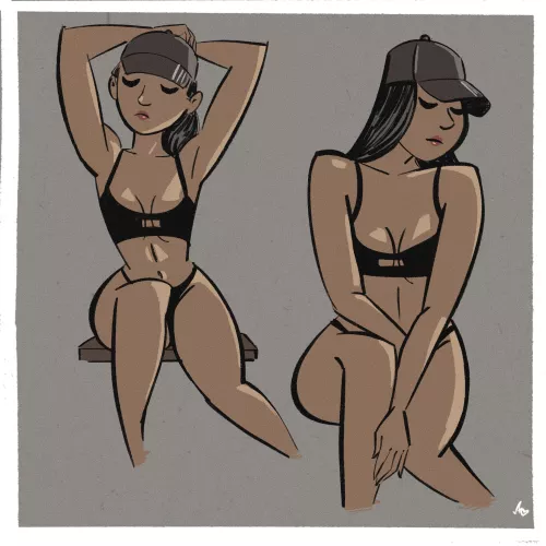 Sketch studies - by me by EroticRex