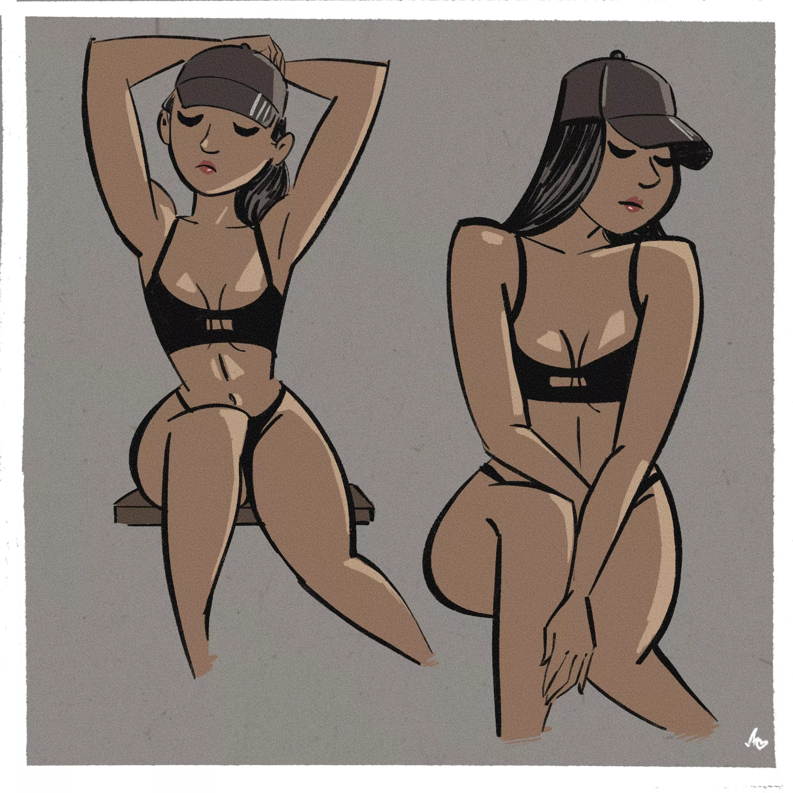 Sketch studies - by me posted by EroticRex