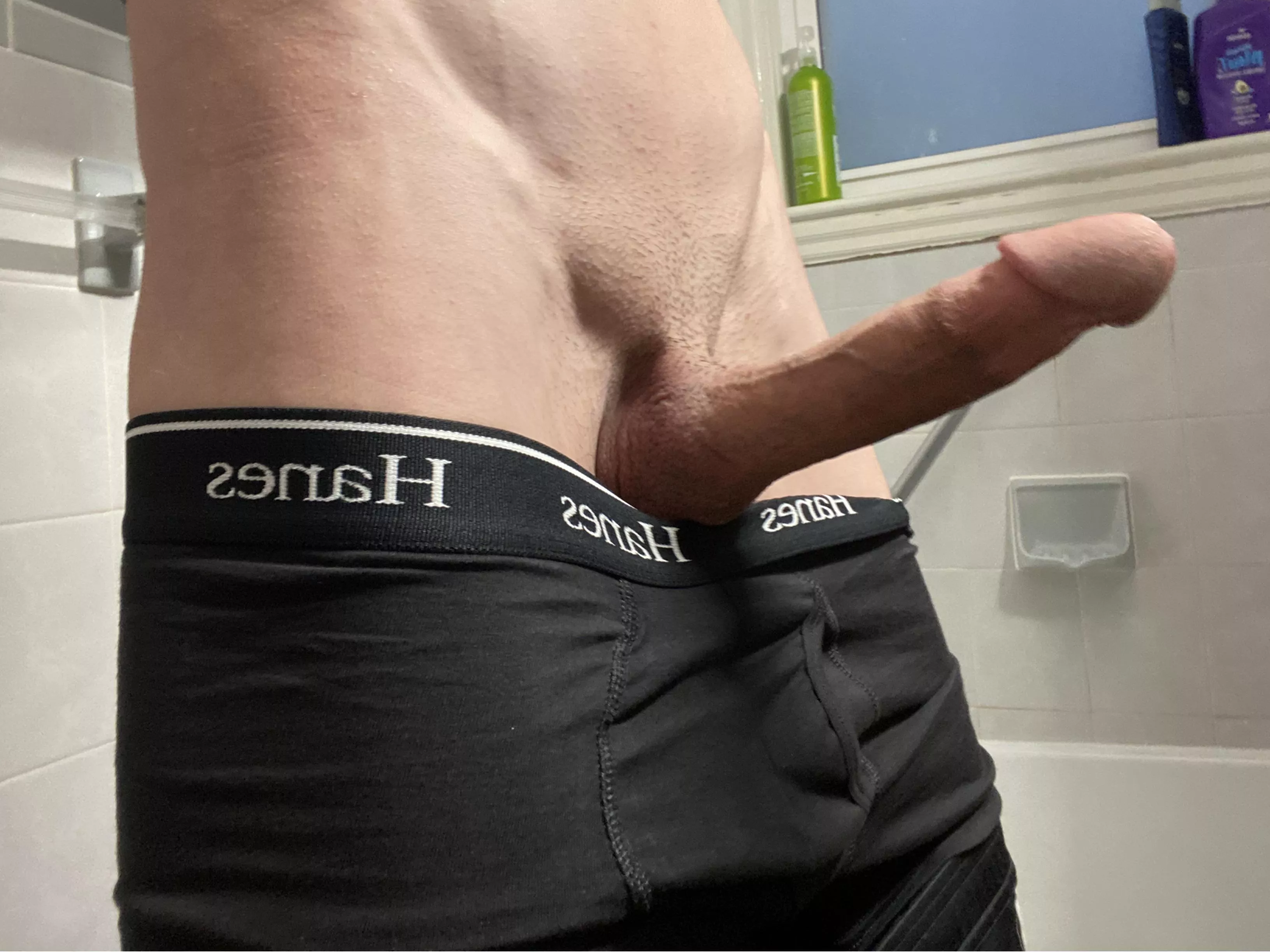 What’s the first word you thought of when you seen my cock ? posted by bwcwhitesword