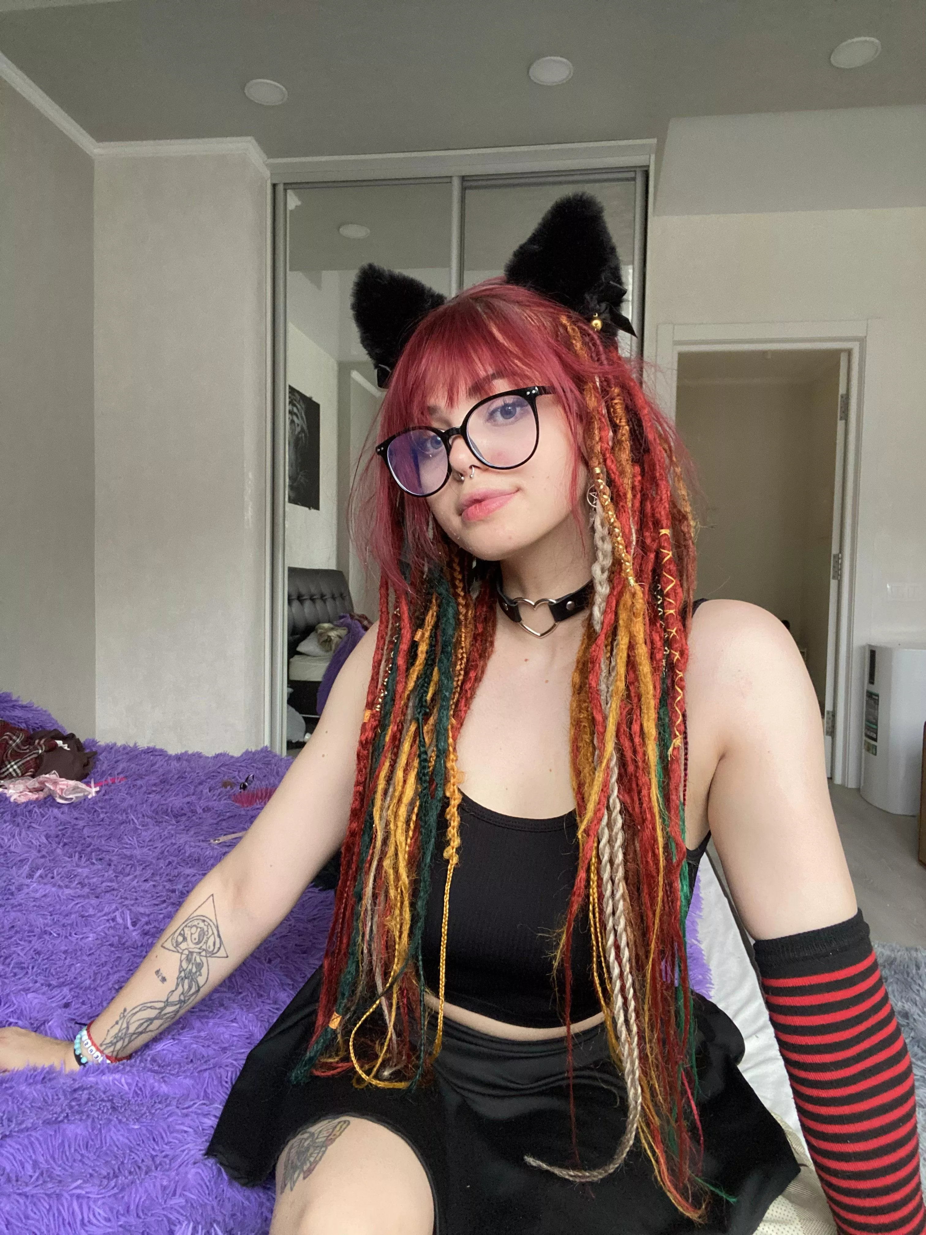 Am I still gorgeous with these cat ears posted by BabbyRedflower