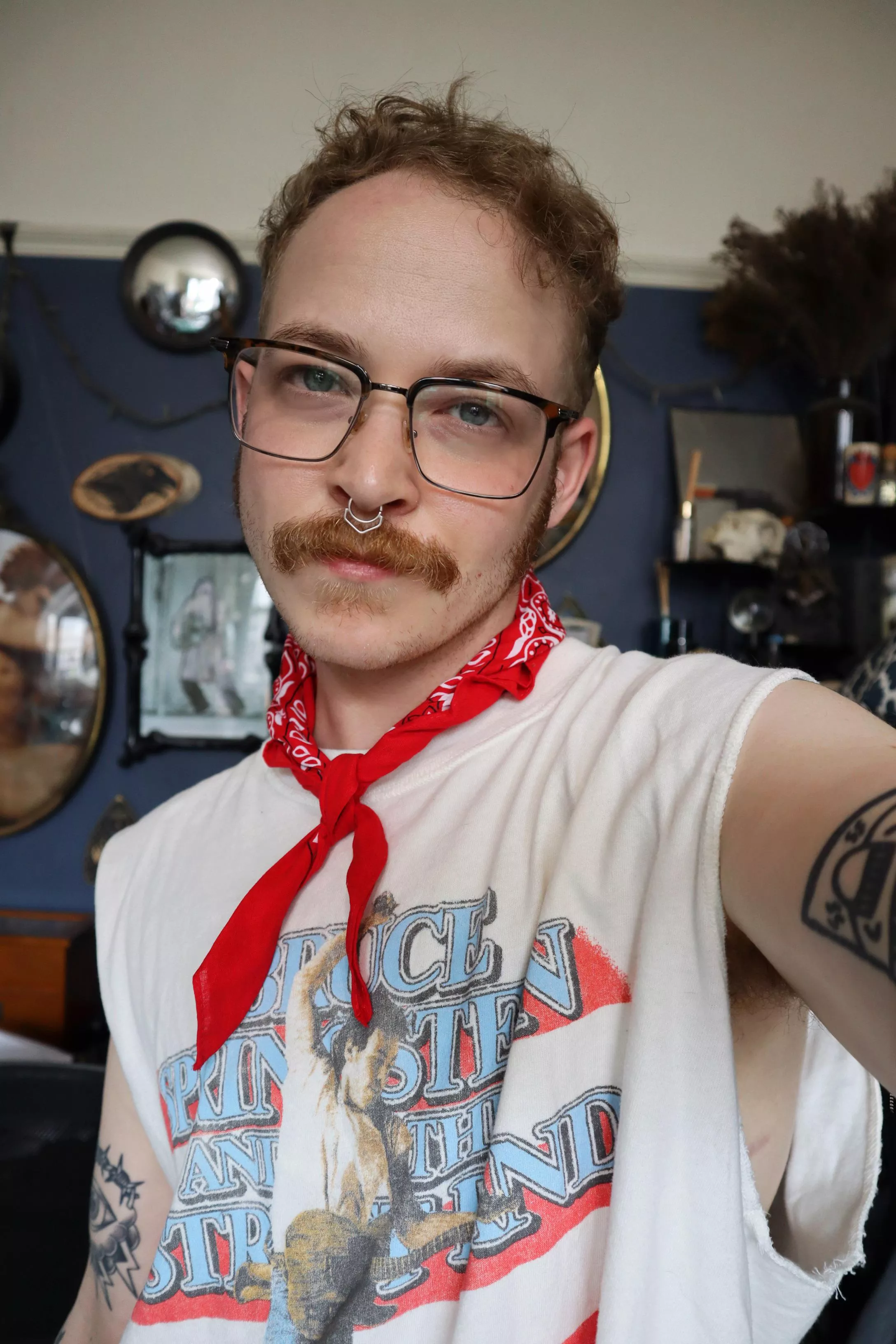 Any moustache (or Springsteen) fans? posted by yourwhippingboy