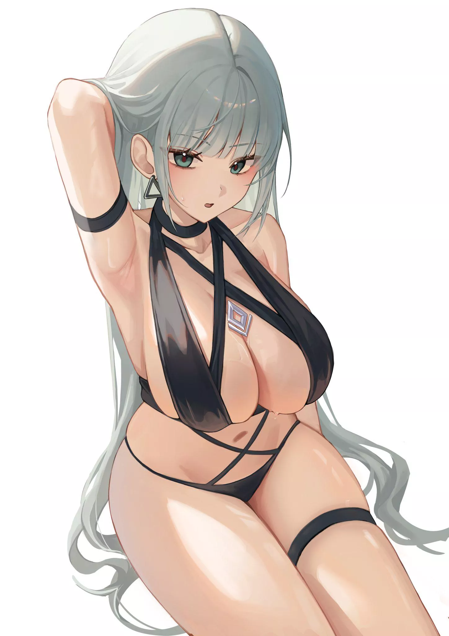 Black Bikini [Artist's Original] posted by CheetahSperm18