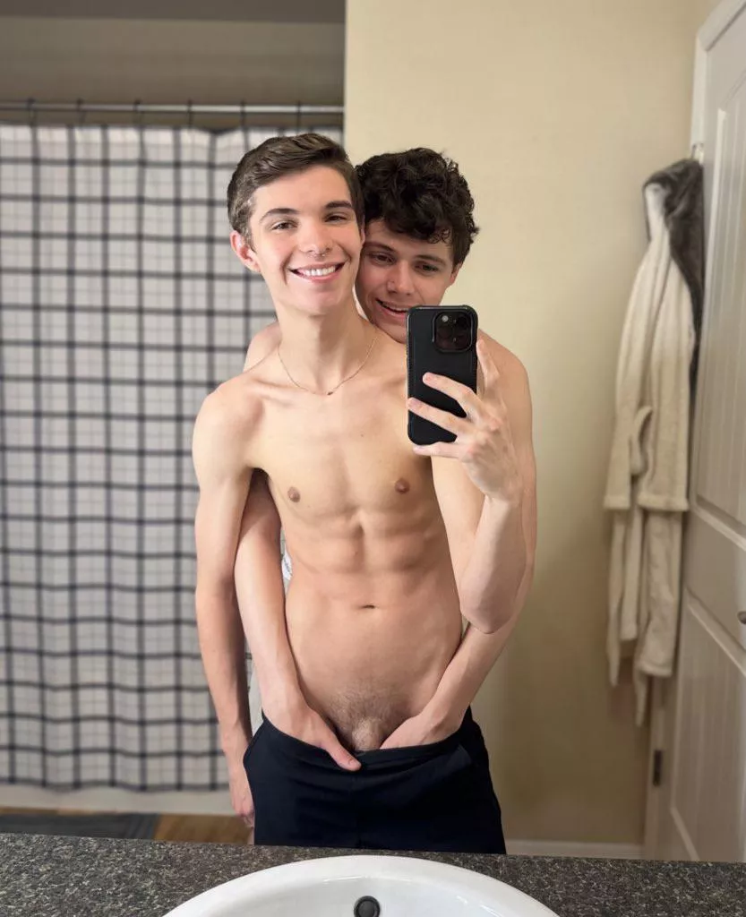 He likes to be handsy with me 😈 posted by Brycelongxx