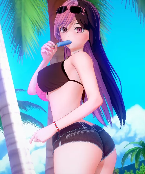 In honor of the return of RWBY, Beach Neo posted by TheXander2000