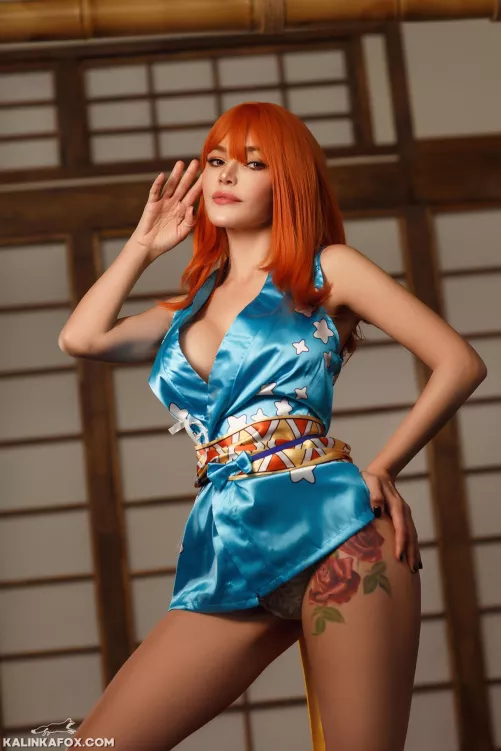 Nami by KalinkaFox [OnePiece] by kalinkafox