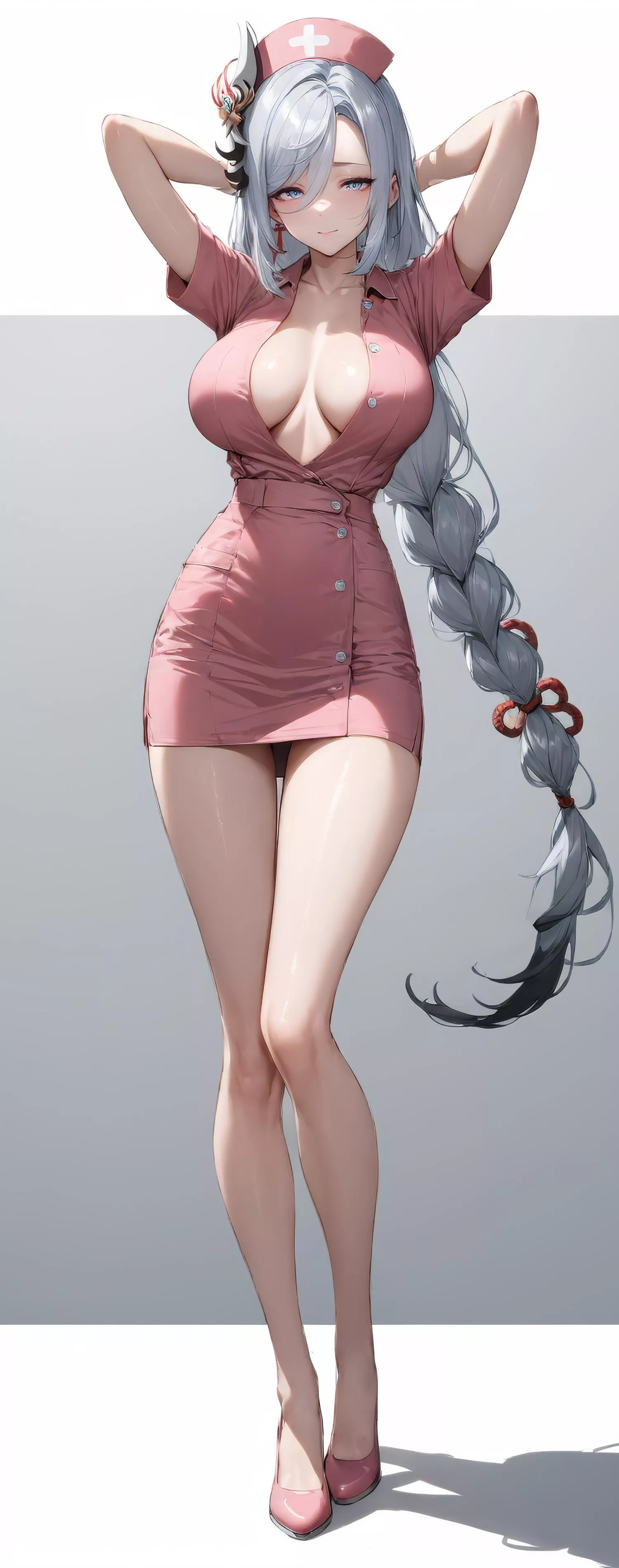 Nurse Shenhe [Genshin Impact] posted by CheetahSperm18