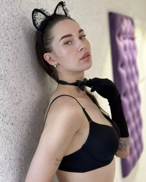 fantastic black cat by apple_only_