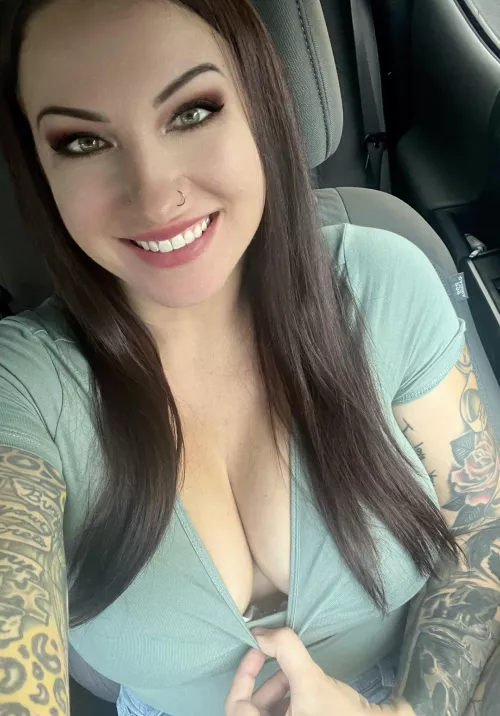 How’s the view from up there? by KinkyCurvyKatie