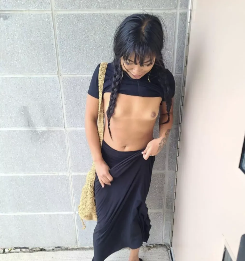 i love being out like this  posted by asiandolldesires