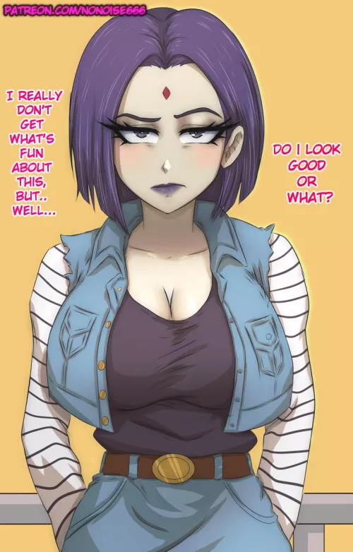 RAVEN cosplay ANDROID 18 (Db) by [nonoise666] by _nonoise666