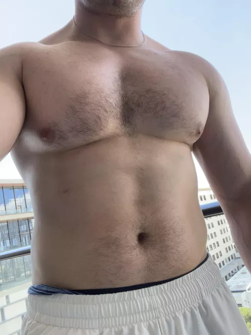 Smashed chest today by Starboy665