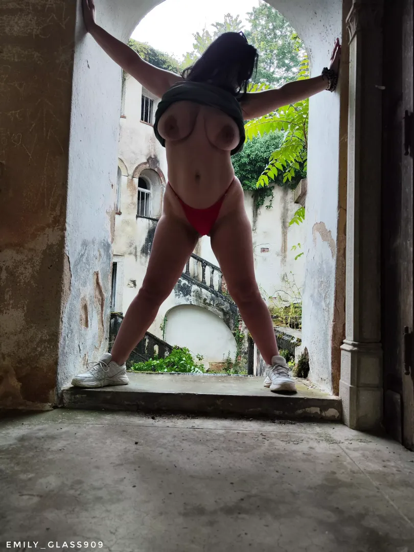 Still exploring castles, still naughty  posted by emily_glass909