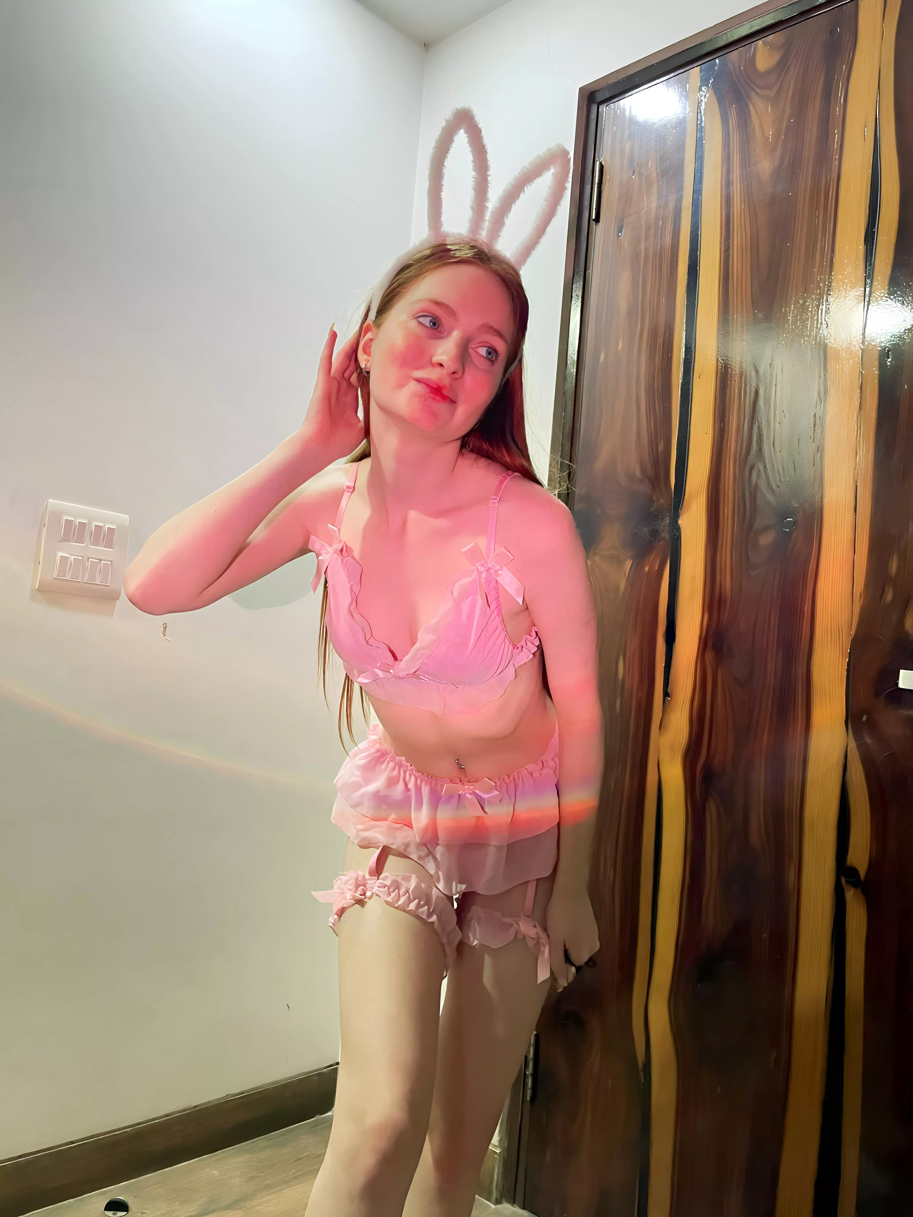 Why go after the white rabbit when you can go after the pink rabbit posted by _MiaAngel_