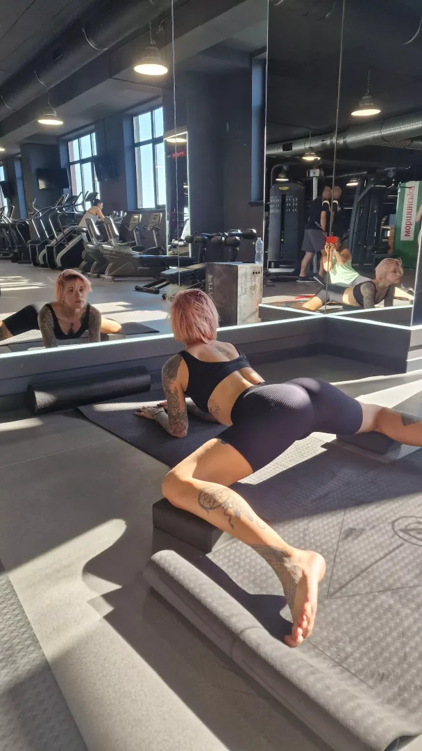 Work hard at the gym, and play even harder afterwards. posted by Major_Honey_588