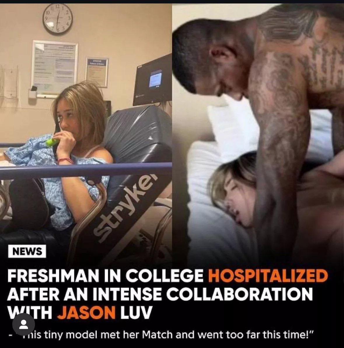 Anybody know who she is or what video this headline is from? posted by hitmanhartles