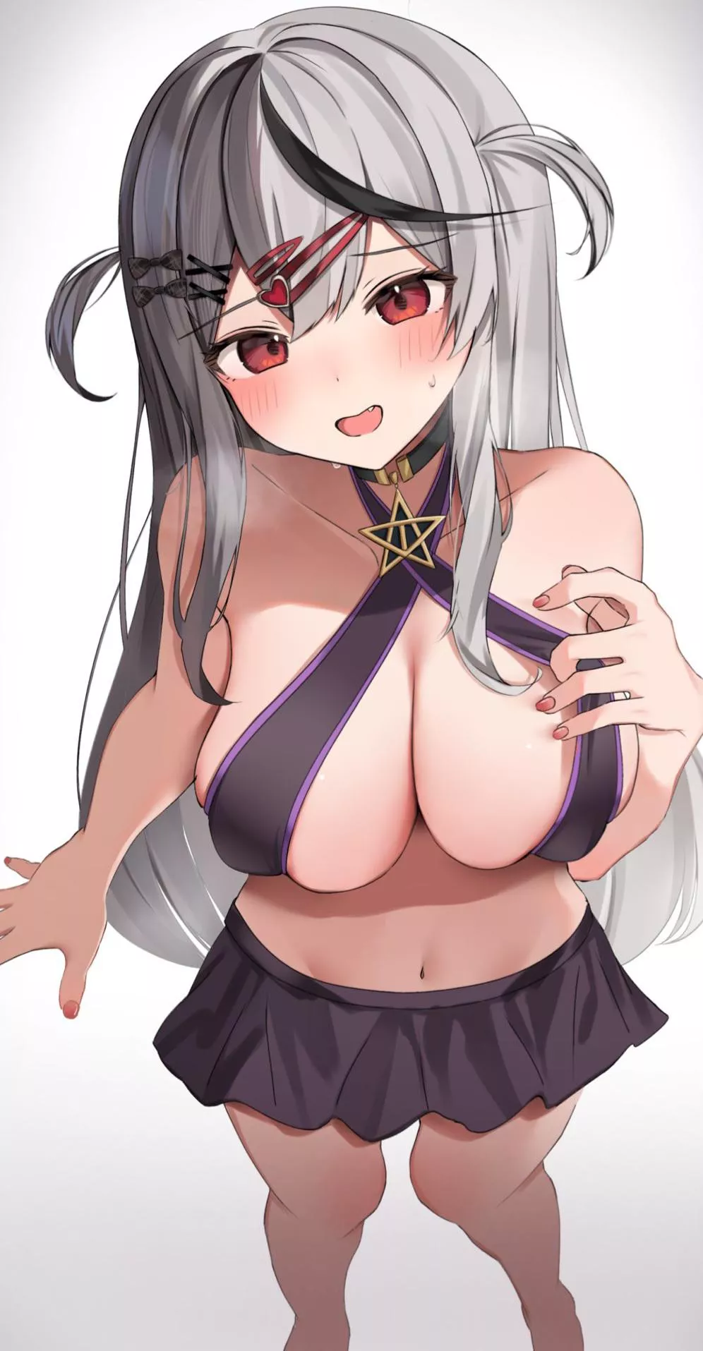 Chloe revealing herself posted by marxsander2016